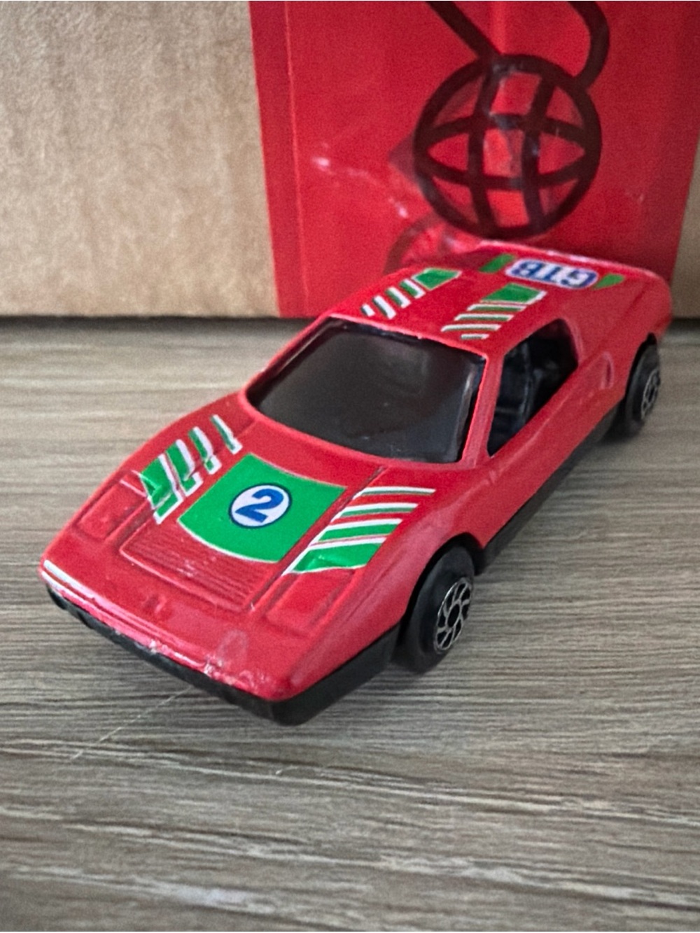 Ferrari 328 GTB Diorama Diecast Car
